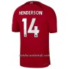 Camiseta de fútbol Liverpool Henderson 14 Primera Equipación 2022-23 - Hombre